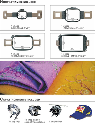 2017 Hot sale RiCOMA cheap single head embroidery machine price
