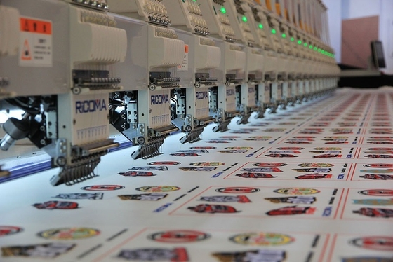 RiCOMA 20 Head Computer Flatbed Embroidery Machine